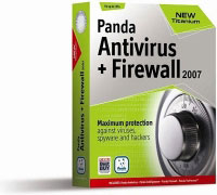 Panda Antivirus + Firewall 2007, ES, 3-user, 2 Years, 5-pk (A24T07L5)